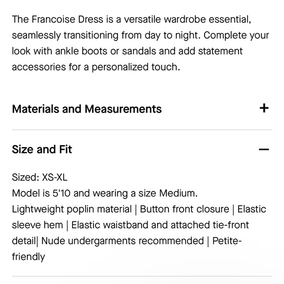 Shoshanna Sz M Francois Dress Embroidered Cotton Button Front Belt - Picture 5 of 10